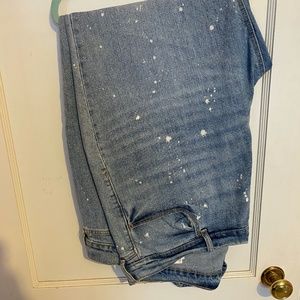 Old Navy beached jeans